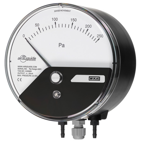 Wika Wiegand Diffdruckmessg. A2G-15 0 Pa...500 Pa 40210561
