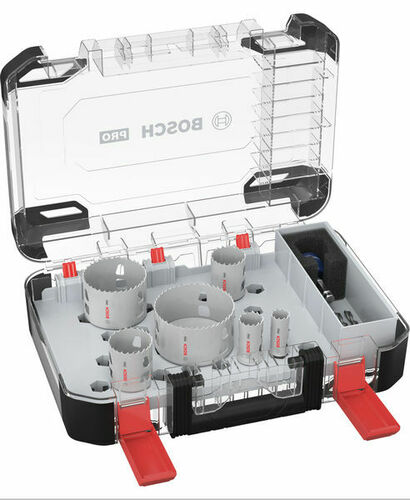 Bosch Power Tools Pro Lochsägen Set Multi Material 9tlg 2608594424VE(9)