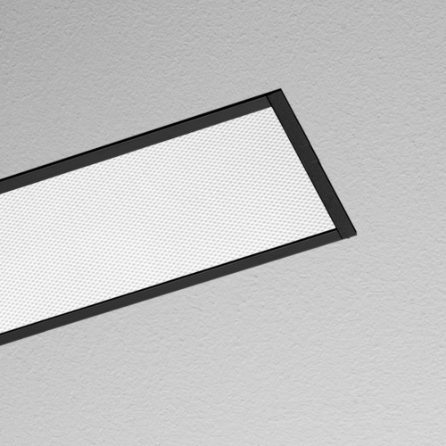 LTS Licht&Leuchten LED-Einbauleuchte 830, DALI, schwarz MLR07010830219P/D.sw
