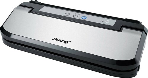 Steba Edelstahl-Vakuumierer schw./edelst. VK 7 sw/eds Steba Edelstahl-Vakuumierer schw./edelst. VK 7 sw/eds