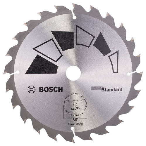 Bosch Power Tools Kreissägeblatt 190 mm Bohrung= 20 2609256818