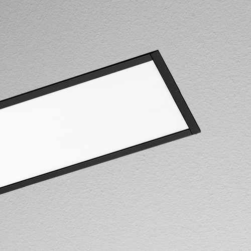 LTS Licht&Leuchten LED-Einbauleuchte 830, DALI, schwarz MLR070118302AOB/D.sw