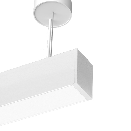 LTS Licht&Leuchten LED-Pendelleuchte 840, DALI, weiß MLP045108402AOBDA.ws