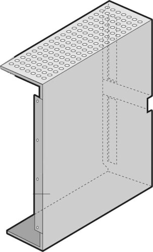 Heitec Abdeckhaube Kassette bel. 6HE/8TE/228T 3685.716