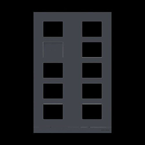 Busch-Jaeger Fronplatte Video 2/5 413810CF-B-03 Busch-Jaeger Fronplatte Video 2/5 413810CF-B-03