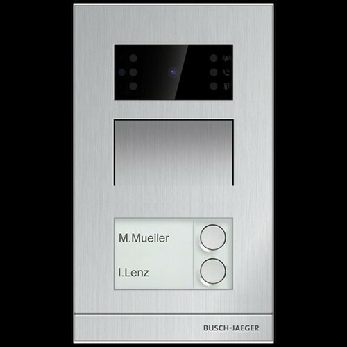 Busch-Jaeger Außenstation Video Mini UP 2-fach H81366P2-A-03