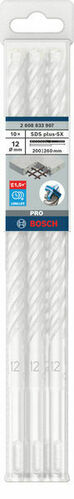 Bosch Power Tools PRO SDS plus-5X Hammerbohrer 12 x 2608833907VE(10)
