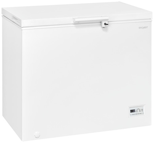 EXQUISIT Gefriertruhe 254l GT250-HE-040D weiß EXQUISIT Gefriertruhe 254l GT250-HE-040D weiß