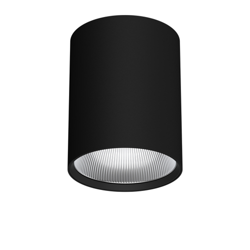 LTS Licht&Leuchten Anbau-Downlight 927, DALI, schwarz BTN-A301.927.MF/D.sw