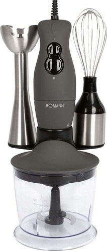 Bomann DA Stabmixer-Set +Chopper 3in1 SMS 6055 CB inox