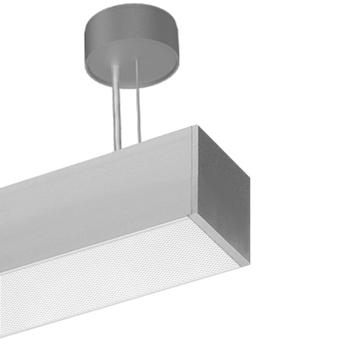 LTS Licht&Leuchten LED-Pendelleuchte 840, DALI, si-elox MLP07011840319PD.s-e
