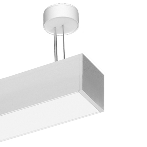 LTS Licht&Leuchten LED-Pendelleuchte 840, DALI, weiß MLP070118403AOBDA.ws