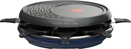 Tefal TEF Raclette-Grill +Crepe 3in1 RE 3104 sw/bl