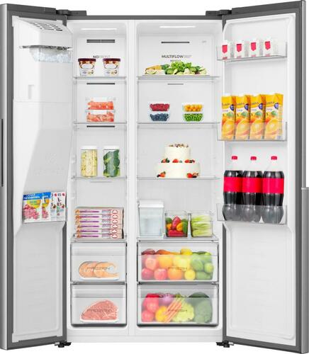 Gorenje Kühl/Gefrierkombi SbS inox look NRS917C61X Gorenje Kühl/Gefrierkombi SbS inox look NRS917C61X