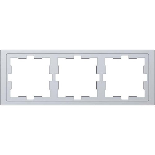 Merten Rahmen 3-fach edelstahl D-Life MEG4030-6536