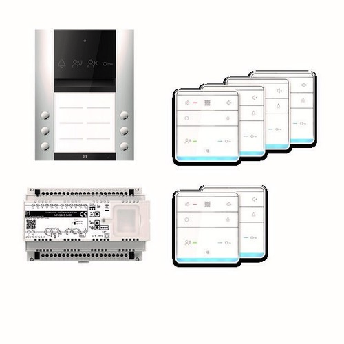 TCS Tür Control audio:pack PRO AP 6 Wohneinheiten PAAF062/007