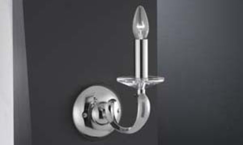 Brumberg Leuchten Wandleuchte E14 chrom 1x40W max. 50801020