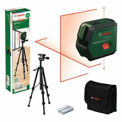 Bosch Power Tools Kreuzlinien-Laser UniversalLevel 2 Set 0603663F01