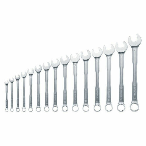 Bosch Power Tools Ring-Maulschlüssel-Set 15-tlg. 1600A02Z9E