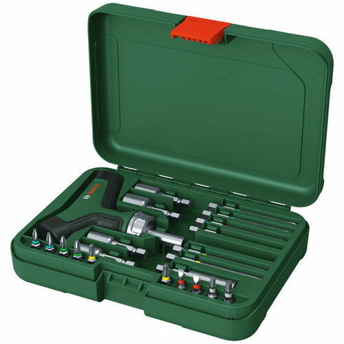 Bosch Power Tools Ratschenschraubendreher im Set mit T-Griff 1600A02Z9T