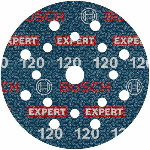 Bosch Power Tools Schleiffolie Expert O780 125mm,K120, 50x 2608902418