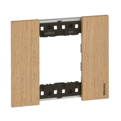 Legrand (BT) Abdeckrahmen 2-modulig Eiche KA4802LM