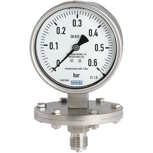 Wika Wiegand Plattenfedmano 432.50.100 CRNi 40mbar G1/2B 9052577