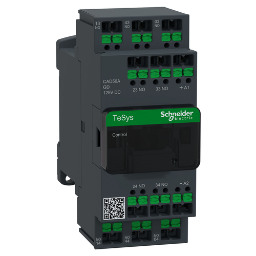 Schneider Electric Hilfsschütz 5S 125V Dc Snapin CAD50AGD