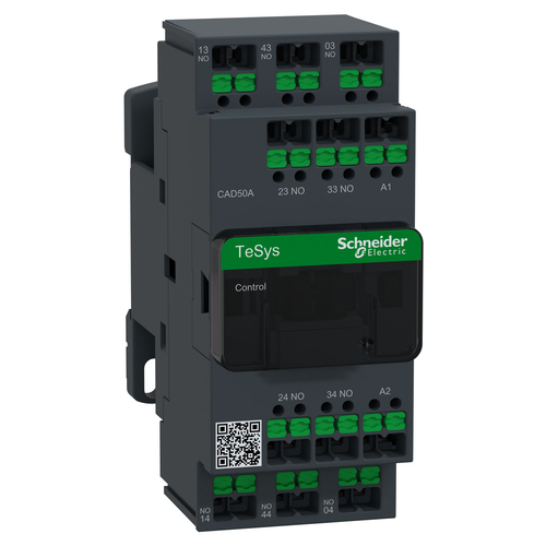 Schneider Electric Hilfsschütz 5S 220V 50/60Hz Snapin CAD50AM7