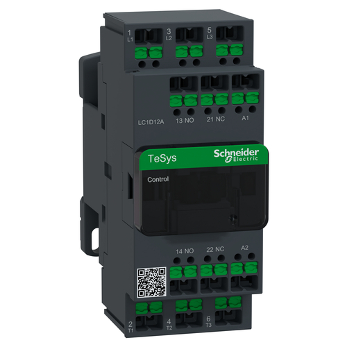 Schneider Electric Schütz 3P 12A Ac3 24V Ac Snapin LC1D12AB7