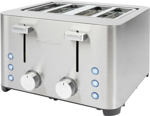 PROFI COOK Toaster 4 Scheiben PC-TA 1252 inox