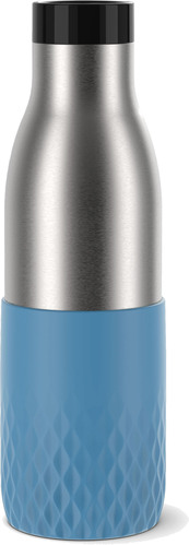 Emsa EMS Trinkflasche 0,5L sleeve Aquablue BLUDROP sleeve aq-bl