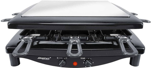 Steba Raclette Made in Germany RC 7 Black Steel