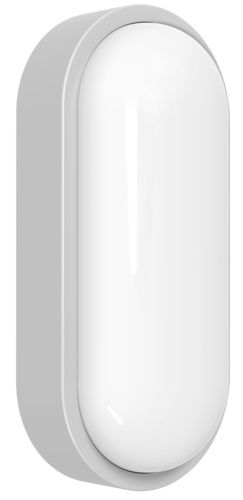 Megatron LED-Ovalleuchte mit Sensor ML, MC, grau MT69077