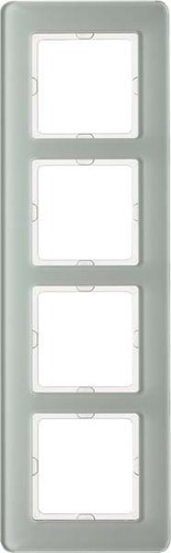 Berker Rahmen 4-fach gl/pws 10146079