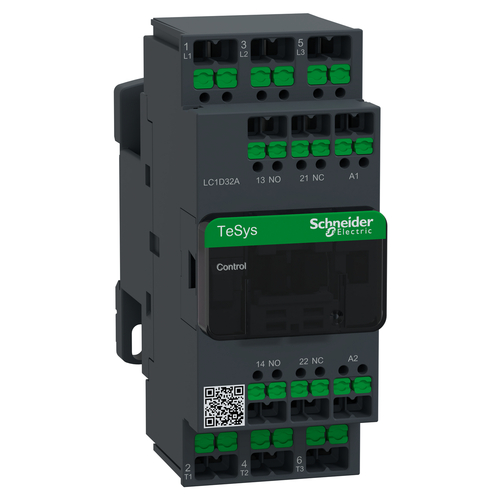Schneider Electric Schütz 3P 32A Ac3 400V Ac Snapin LC1D32AV7