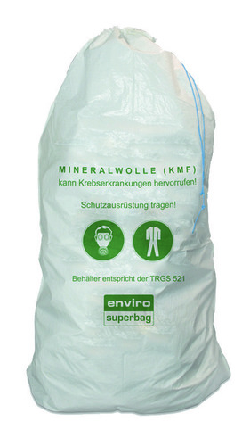 Cimco Werkzeuge KMF-Sack 1000l UV beschicht.65+20 g/qm TRGS 521 Cimco Werkzeuge KMF-Sack 1000l UV beschicht.65+20 g/qm TRGS 521