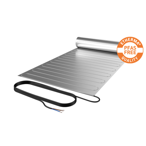 Etherma Heizmatte unter Laminat,PFAS frei eFLOOR-LM-120-1200