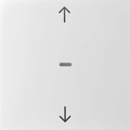Berker Abdeckung Tastsensor-Modul 1-fach weiß 80961282
