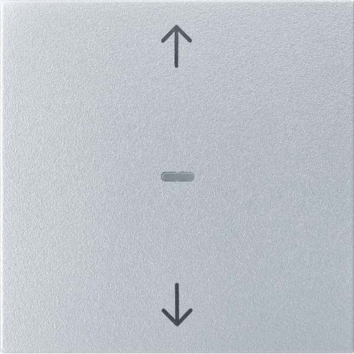 Berker Abdeckung Tastsensor-Modul 1-fach aluminium 80961283