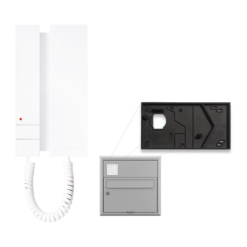 Comelit Group Paketlösung Audio, Renz Einbau,13WE Mini mit KAU1913 Comelit Group Paketlösung Audio, Renz Einbau,13WE Mini mit KAU1913