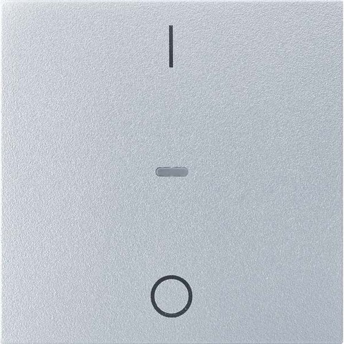 Berker Abdeckung Tastsensor-Modul 1-fach aluminium 80962283