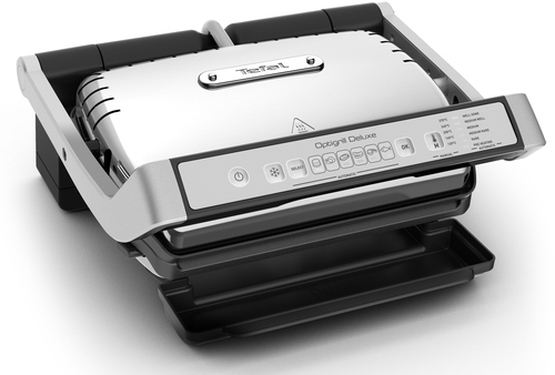 Tefal Kontakt-Grill OptiGrill DeLuxe GC707D eds/sw Tefal Kontakt-Grill OptiGrill DeLuxe GC707D eds/sw