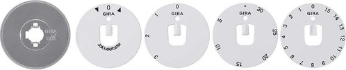 Gira Symbolscheiben-Set Knebel 818300