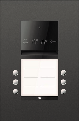 TCS Tür Control PES PRO Audio Außenstat. 6T UP R7016 ASU600206-0017 TCS Tür Control PES PRO Audio Außenstat. 6T UP R7016 ASU600206-0017