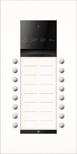 TCS Tür Control PES PRO Audio Außenstat. 16T UP R9010 ASU600216-0019 TCS Tür Control PES PRO Audio Außenstat. 16T UP R9010 ASU600216-0019
