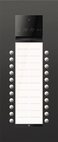 TCS Tür Control PES PRO Audio Außenstat. 22T UP R7016 ASU600222-0017