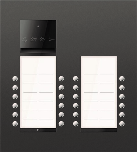 TCS Tür Control PES PRO Audio Außenstat. 24T/2 UP R7016 ASU600424-0017