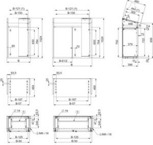 Schneider Electric Spacial-SD-Compact Steuerpult ohne Mont NSYSD12