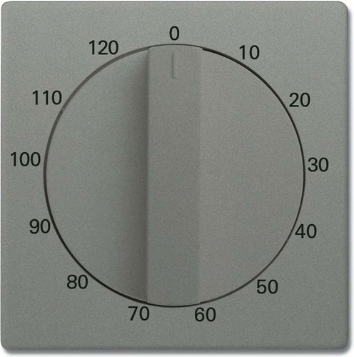 Busch-Jaeger Zentralscheibe gr/metal Bedienelement 1771-803-103